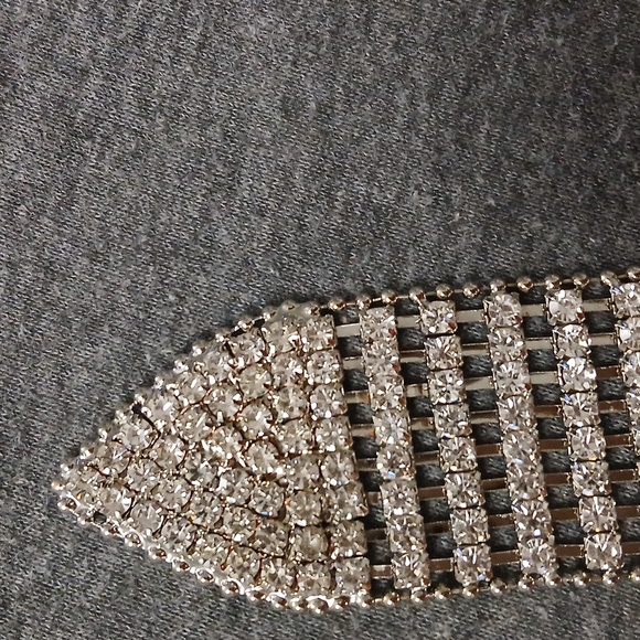 SHEIN Silver Rhinestone Belt - Picture 4 of 5